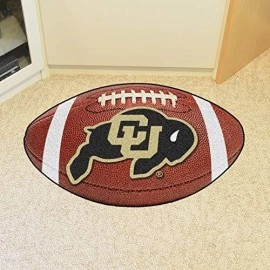 Fanmats 4087 University Of Colorado Buffaloes Nylon Football Rug