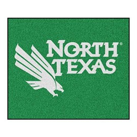 Fanmats 2795 North Texas Tailgater Rug , Team Color, 59.5X71