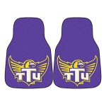 Fanmats 5325 Tennessee Technological University Golden Eagles Front Row Nylon Carpet Car Mat - 2 Piece