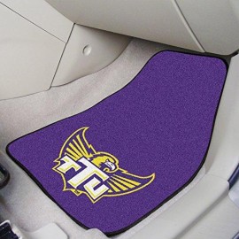 Fanmats 5325 Tennessee Technological University Golden Eagles Front Row Nylon Carpet Car Mat - 2 Piece