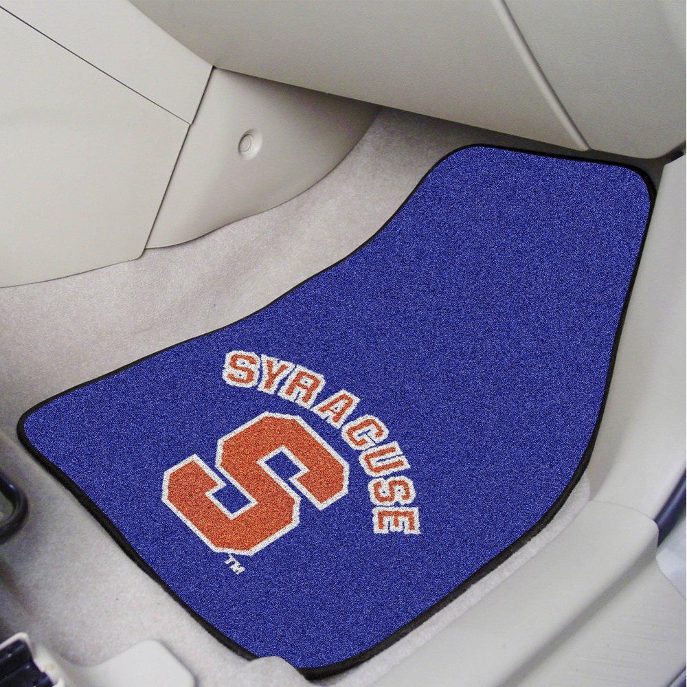 Ncaa 2 Piece Novelty Car Mats Ncaa Team: Syracuse