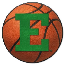 Fanmats 1014 Eastern Michigan Eagles Basketball Shaped Rug - 27In. Diameter Basketball Design Sports Fan Accent Rug