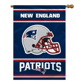 Fremont Die NFL New England Patriots 2-Sided House Flag, 28