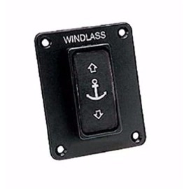 Lewmar Guarded Rocker Switch, Black, One Size