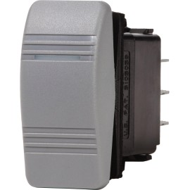 Blue Sea Systems 8230 Contura OFF-ON SPST Switch, Grey