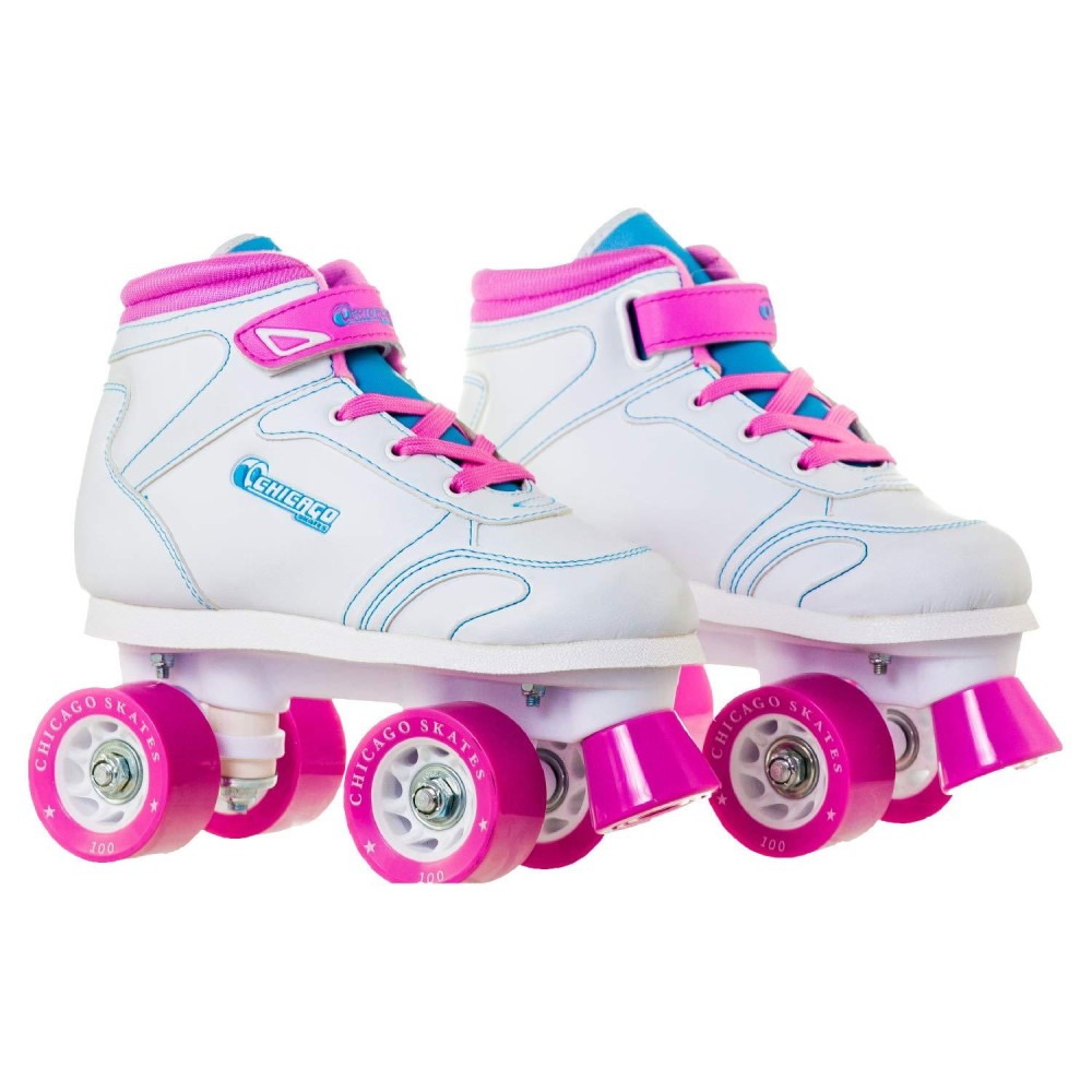 Chicago Skates Girls Sidewalk Roller Skate (Size J13)