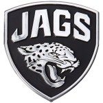 FANMATS 60271 Jacksonville Jaguars Molded Chrome Plastic Emblem