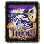 The Northwest Co Nfl 051 Dolphins Helmet Woven Tapestry Throw Tennessee Titans