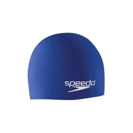 Speedo Unisex-Youth Swim Cap Silicone Junior , Royal Blue