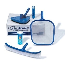 HydroTools by Swimline Premium Pool Maintenance Kit with Test Strips