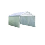 ShelterLogic Enclosure Kit for Super Max 20ft. x 10ft. Outdoor Canopy Tent - fits Item Number 55424, Model Number 25875