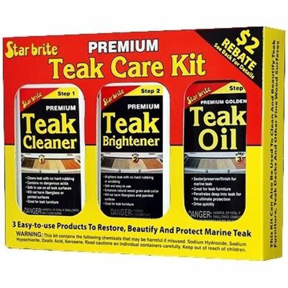 STAR BRITE Teak Care Kit, Pt.