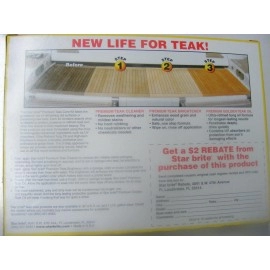 STAR BRITE Teak Care Kit, Pt.