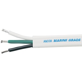 Ancor 131310 Triplex Cable, 12/3 AWG (3 x 3mm2), Flat - 100ft