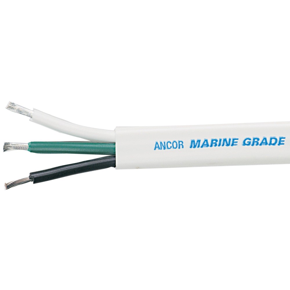 Ancor 131302 Triplex Cable, 12/3 AWG (3 x 3mm2), Flat - 25ft