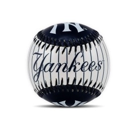 Franklin Sports New York Yankees Mlb Team Baseball - Mlb Team Logo Soft Baseballs - Toy Baseball For Kids - Great Decoration For Desks And Office