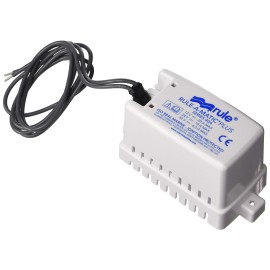 Rule 40A Rule-A-Matic Plus Bilge Pump Float Switch, 12, 24 or 32 Volt, Moisture Tight Seals , White , Small