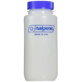 Nalgene HDPE Wide Mouth Round Container, 2 Oz , Opaque