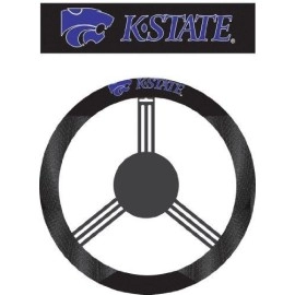 NCAA Kansas State Wildcats Poly-Suede Steering Wheel Cover