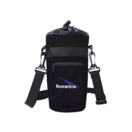 Bluewave Lifestyle GEN3 Water Bottle Carrying Holder Case, Black, 1 L