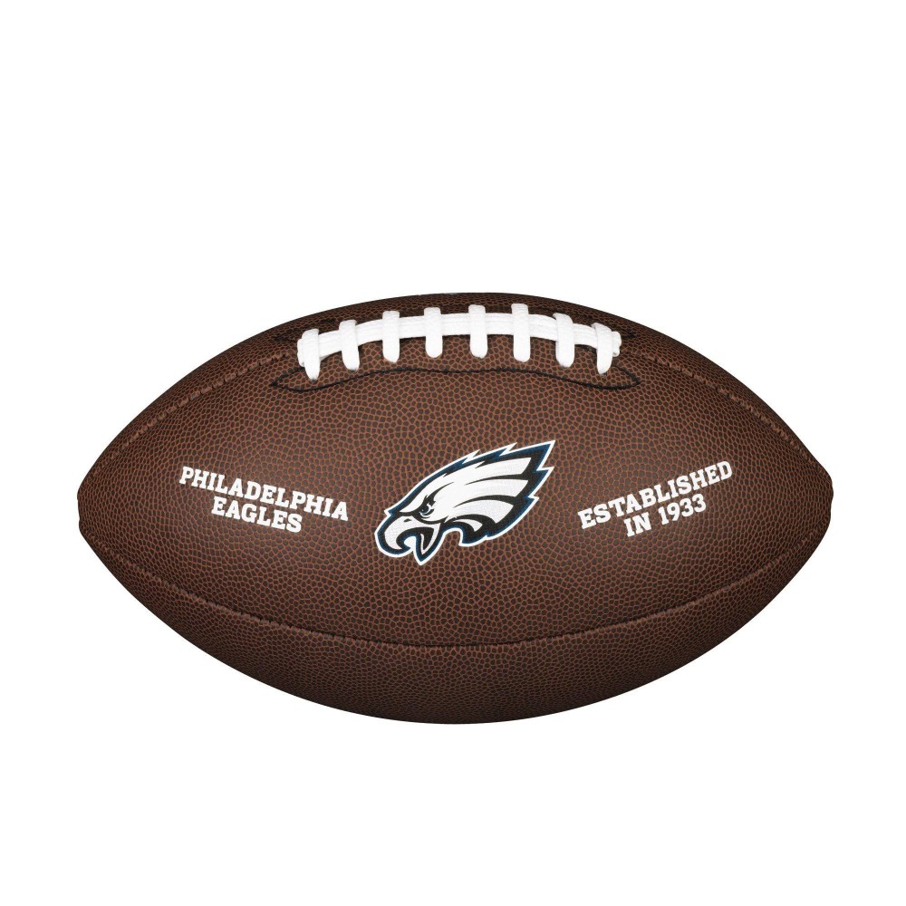 Nfl Team Logo Composite Football, Official - Philadelphia Eagles