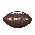 Nfl Team Logo Composite Football, Official - Seattle Seahawks