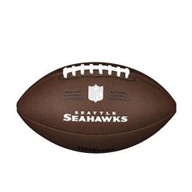 Nfl Team Logo Composite Football, Official - Seattle Seahawks