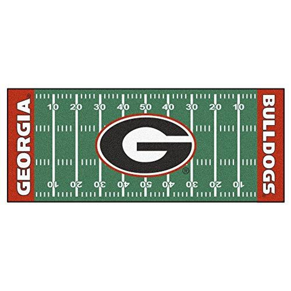 Fan Mats University Of Georgia Football Field Runner/30 X72