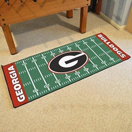 Fan Mats University Of Georgia Football Field Runner/30 X72