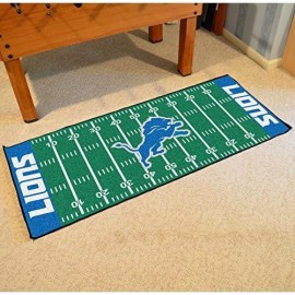 Nfl - Detroit Lions Field Runner Mat - 30In. X 72In.