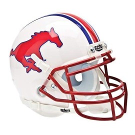 Schutt Ncaa Southern Methodist Mustangs Collectible Mini Helmet Classic