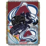 Northwest NHL Colorado Avalanche Unisex-Adult Woven Tapestry Throw Blanket, 48