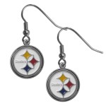 NFL Siskiyou Sports Womens Pittsburgh Steelers Dangle Earrings One Size Team Color