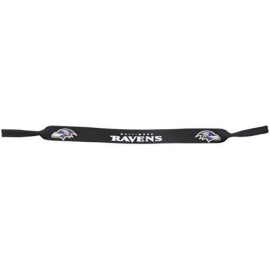 Nfl Baltimore Ravens Neoprene Sunglass Strap, Black