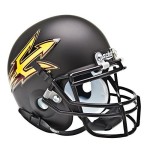 Arizona State Sun Devils Ncaa Mini Authentic Football Helmet From Schutt.