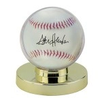 Ultra Pro Baseball Holder With Gold Base