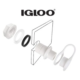 Igloo Replacement Triple Snap Drain Plug