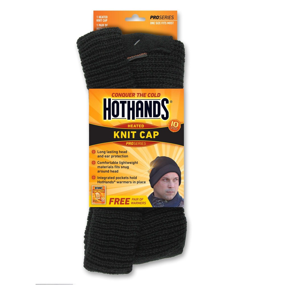 HeatMax Heated Knit Cap (Black)