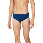 Speedo Mens Brief Endurance+ Solid Adult Swimsuit, Navy, 34 Us