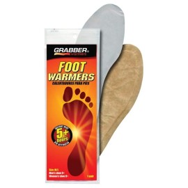 Grabber Foot Warmer Insole, Medium/Large