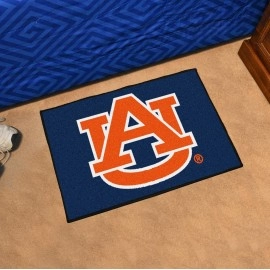 FANMATS 1353 Auburn Tigers Starter Mat Accent Rug - 19in. x 30in. | Sports Fan Home Decor Rug and Tailgating Mat - AU Primary Logo