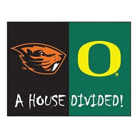 House Divided - Oregon / Oregon State House Divided Rug