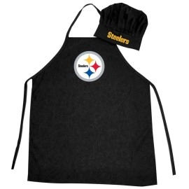 PSG mens Chef Hat and Set NFL Apron, Team Color, One Size US