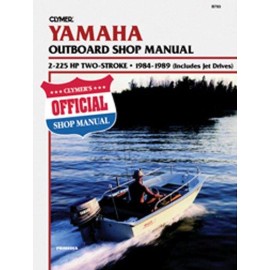 Clymer Yamaha 84 9 2 225 2-Stroke Outboard Manual