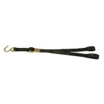BoatBuckle Kwik-Lok Bow Tie-Down Strap with Loop End, 1-Inch x 3-Feet