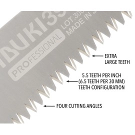 Silky Professional Series Ibuki Hand Saw 390Mm Xl Teeth (275-39)