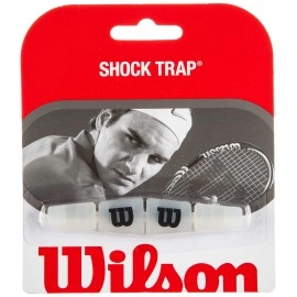 Wilson Sporting Goods Shock Trap Tennis Racket Grip, Black/Clear