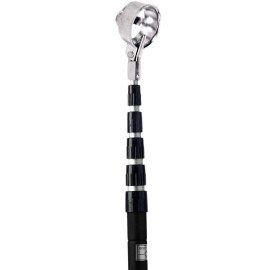 ProActive Sports, Hinged Cup Retractable Golf Ball Retriever, Simple & Easy To Maneuver, Easily Shags Golf Balls Around The Golf Course, Collapses For Maximum Portability, 12 Foot