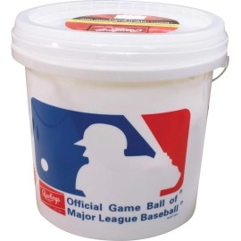 Rawlings | Official League Recreational Use Practice Baseballs | Youth/8U | OLB3 | Bucket | 24 Count