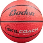 Baden SkilCoach Heavy Trainer Rubber Basketball, Yellow, 28.5-Inch